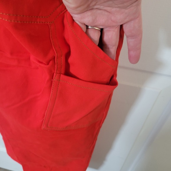 Wildfang Essential Long Sleeve Jumpsuit Red Size XS NWT Coveralls - Picture 13 of 14